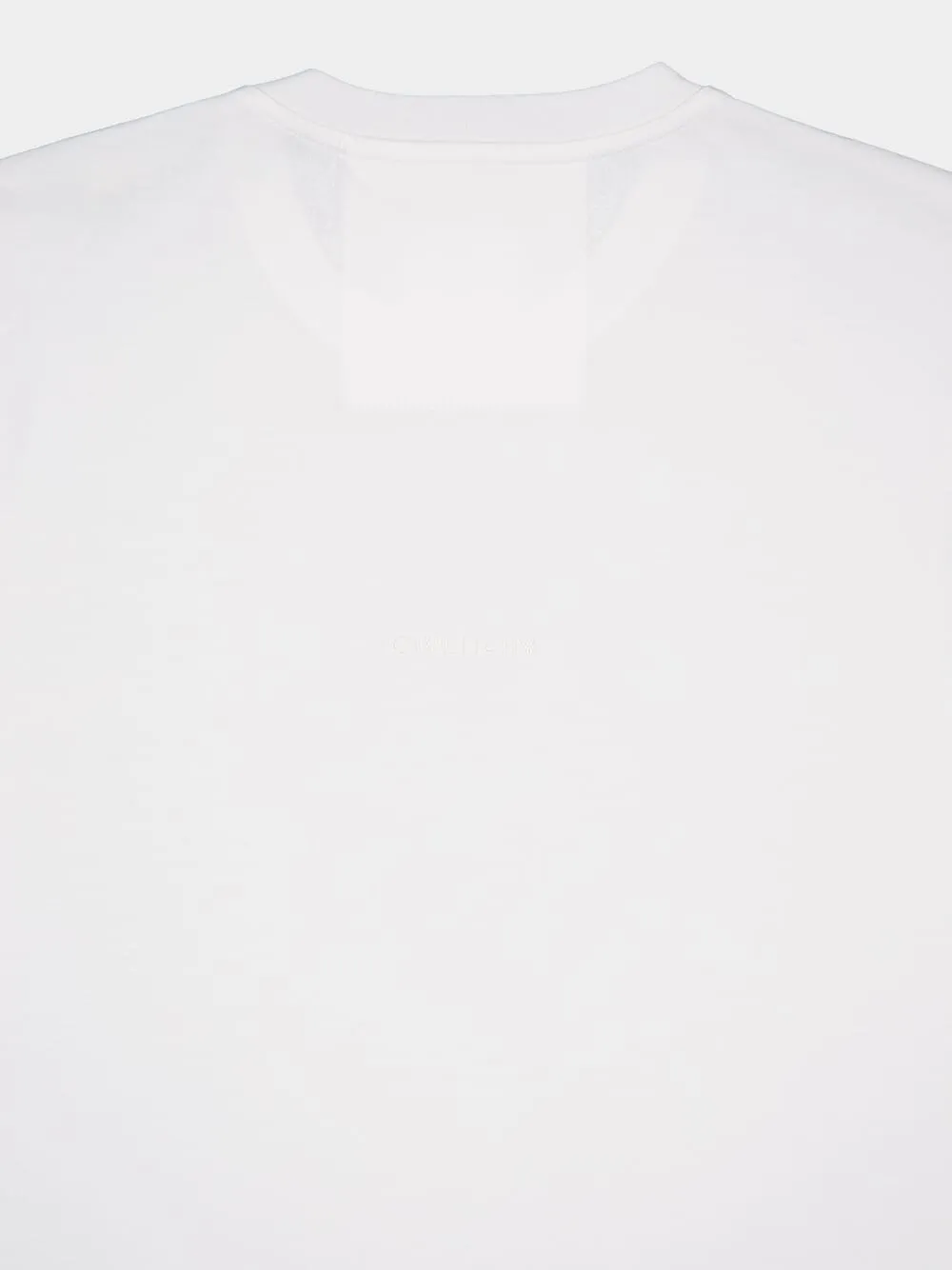 4G Logo Embroidered White T-Shirt