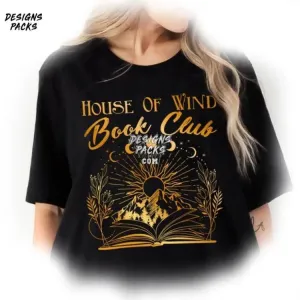 Acotar The Night Court Symbol House Of Wind Book Club PNG Design