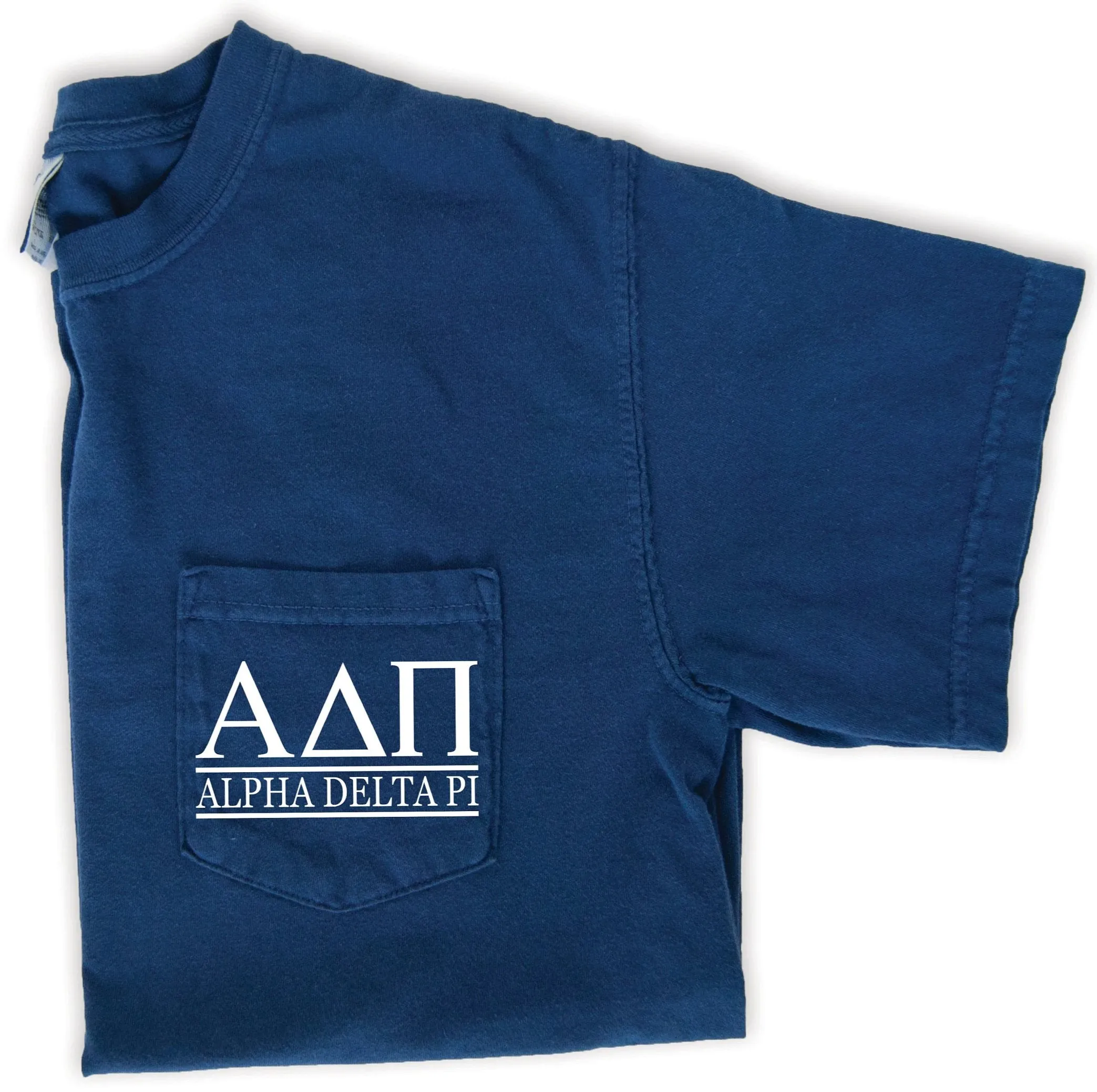 Alpha Delta Pi Block Letters T-Shirt