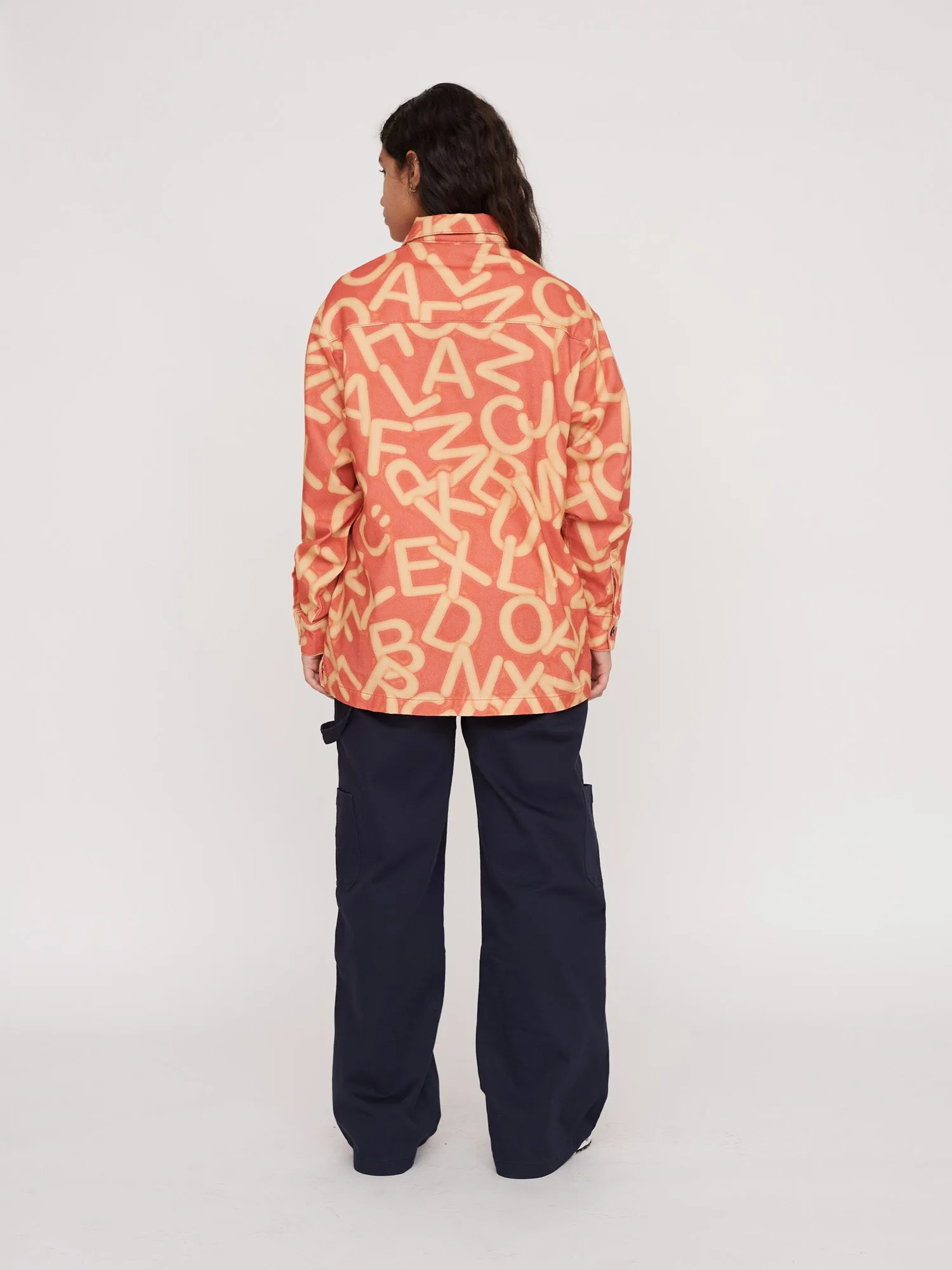Alphabetti Smock Overshirt