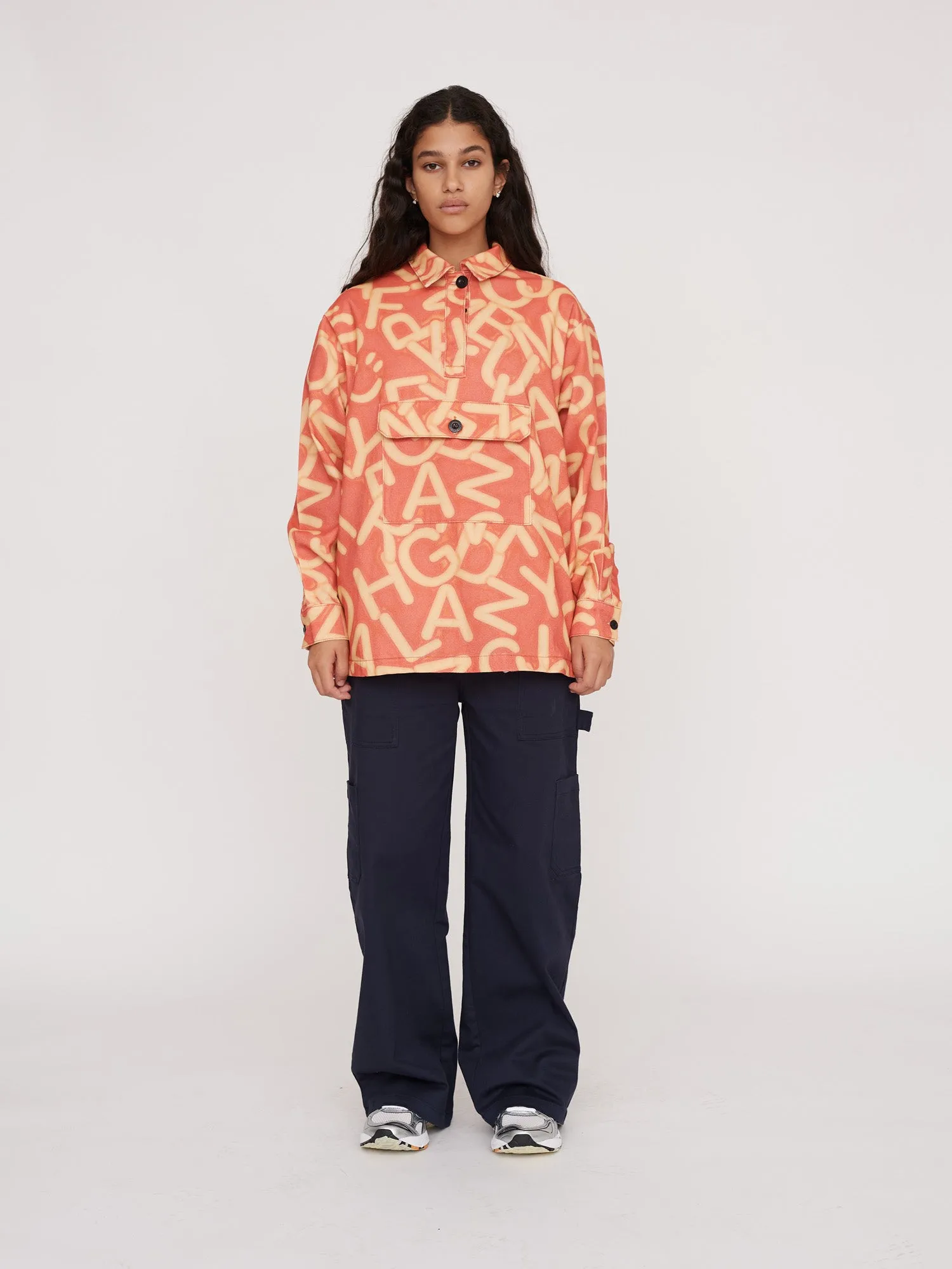 Alphabetti Smock Overshirt
