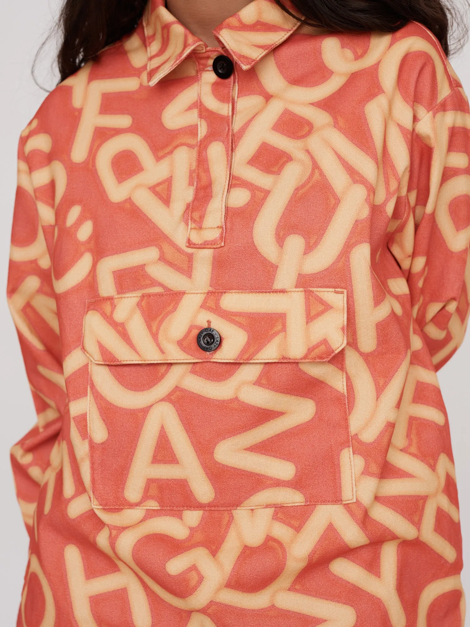 Alphabetti Smock Overshirt