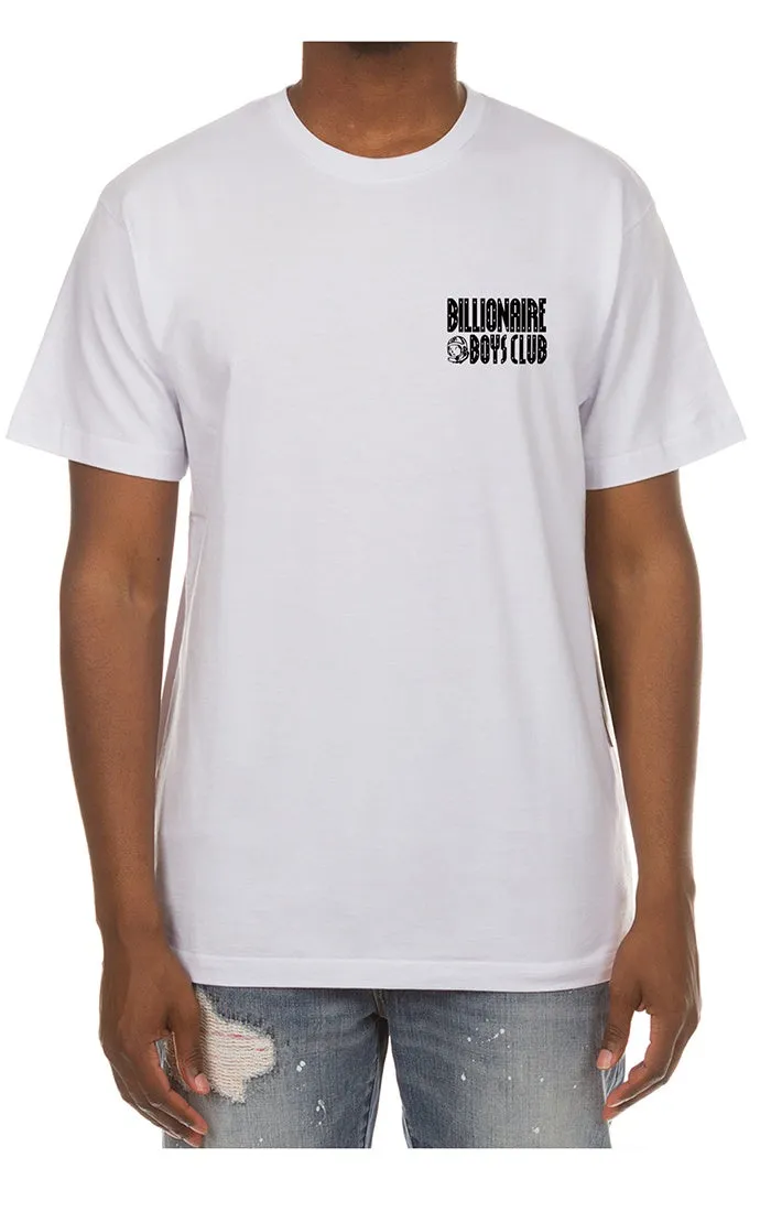 BBC White BB Heart SS Tee (841-6203)