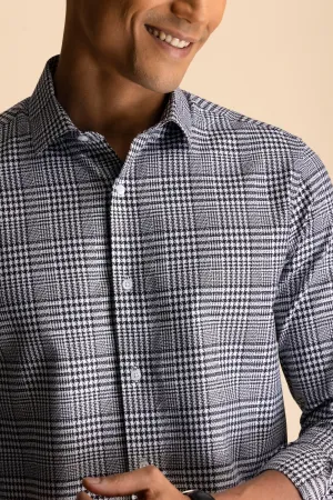 Black & White Check Shirt EOSS