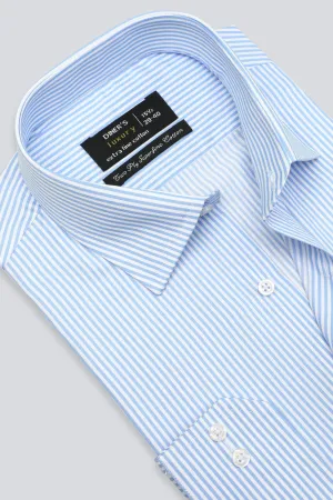 Blue Bengal Stripes Formal Shirt