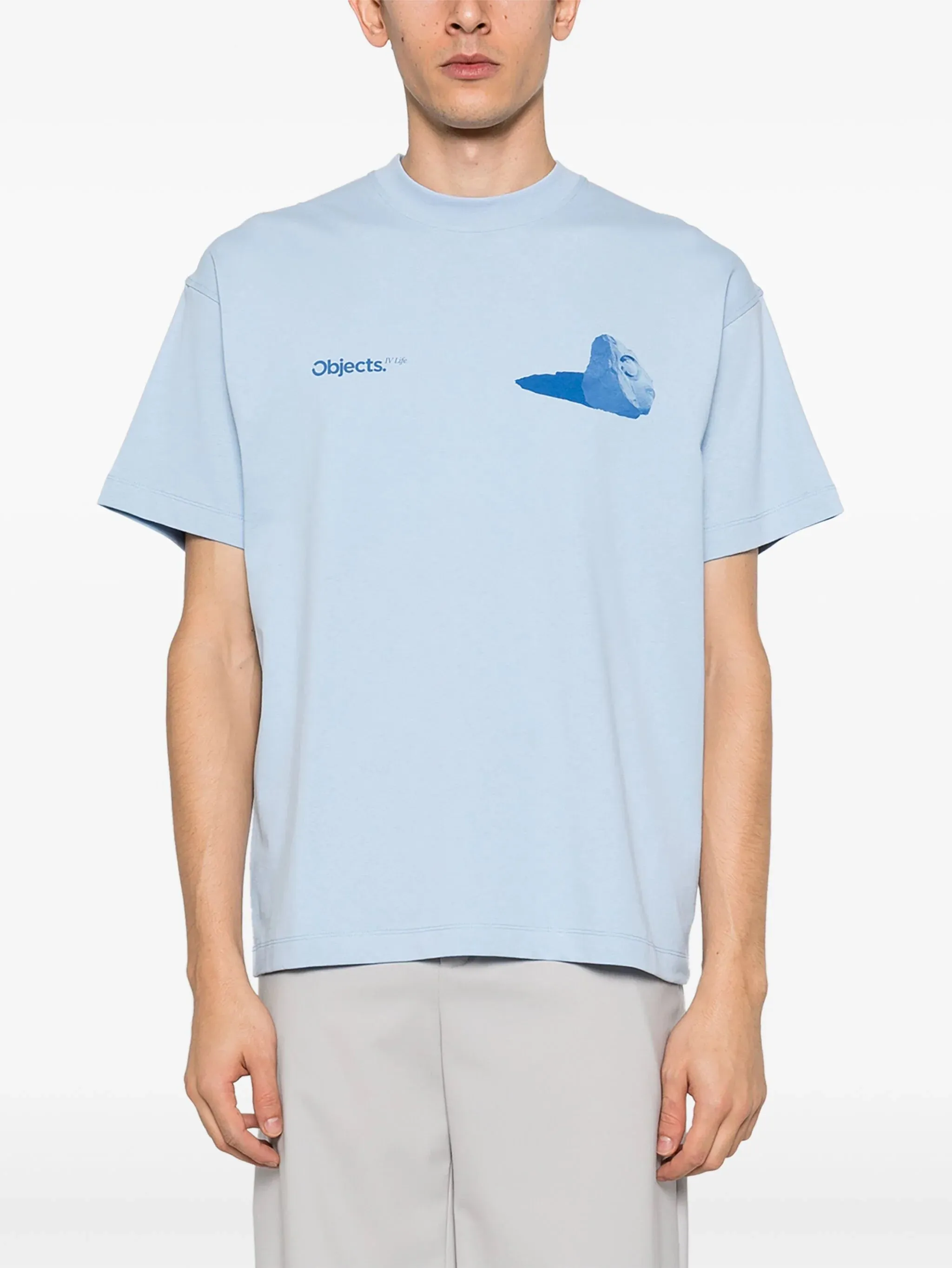 Boulder-Print Cotton T-Shirt