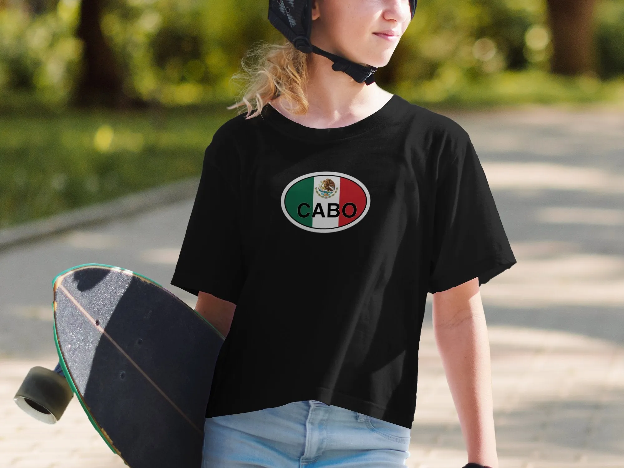 Cabo Mexico Flag T-Shirts with Bold Travel Design