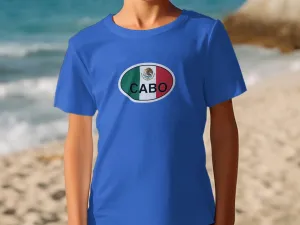 Cabo Mexico Flag T-Shirts with Bold Travel Design
