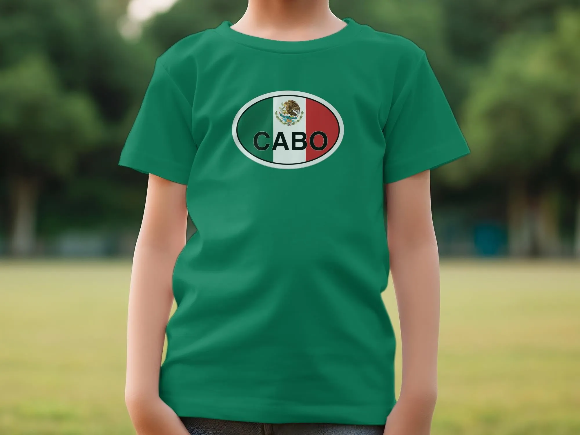 Cabo Mexico Flag T-Shirts with Bold Travel Design