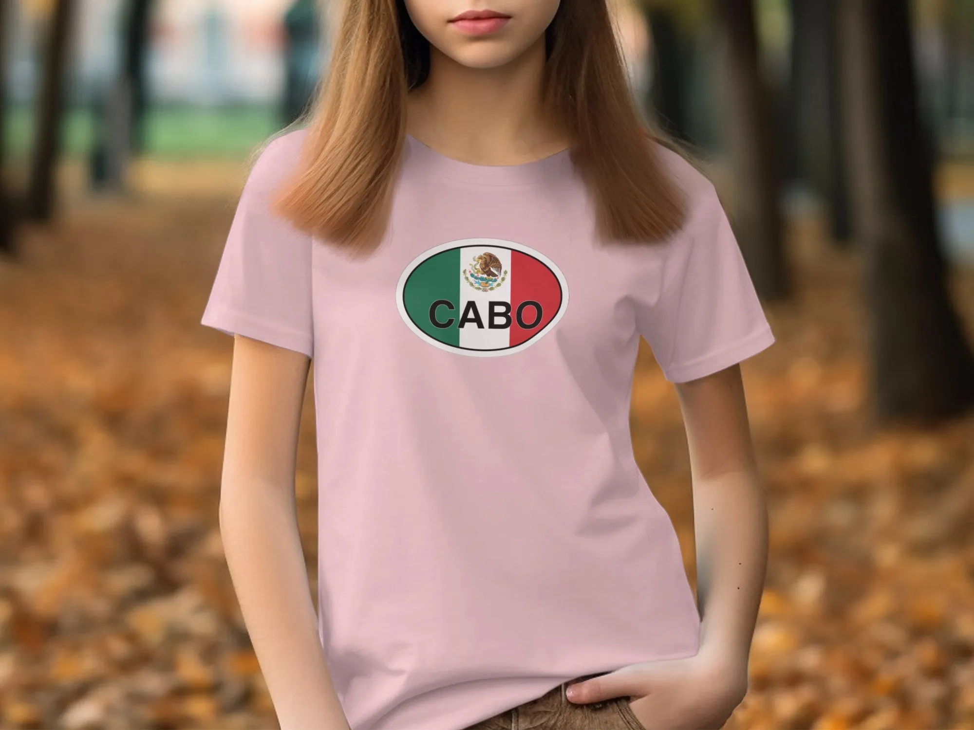 Cabo Mexico Flag T-Shirts with Bold Travel Design