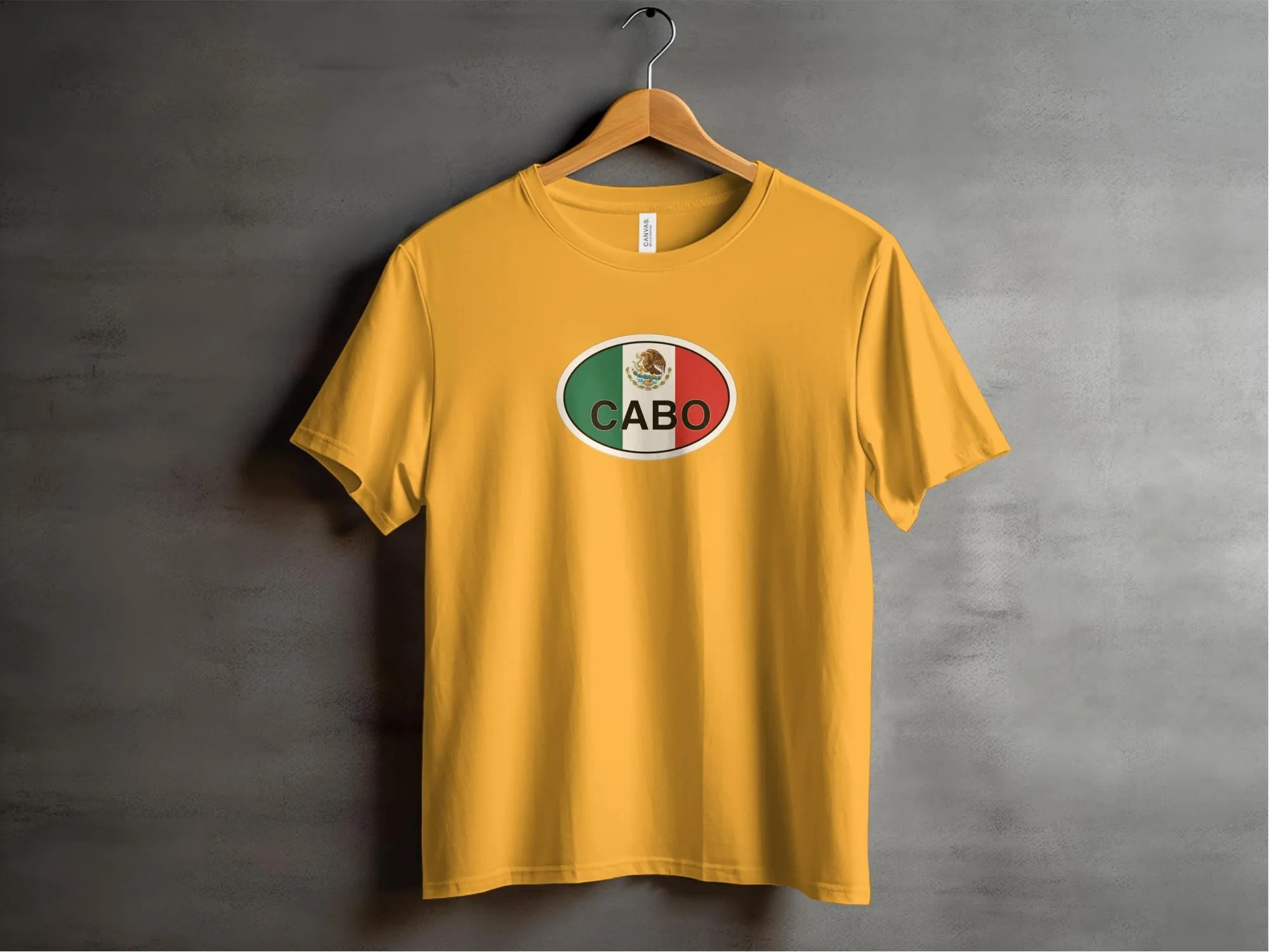 Cabo Mexico Flag T-Shirts with Bold Travel Design