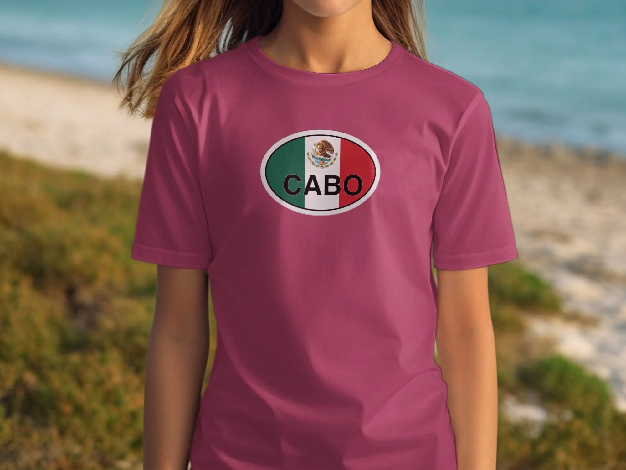 Cabo Mexico Flag T-Shirts with Bold Travel Design