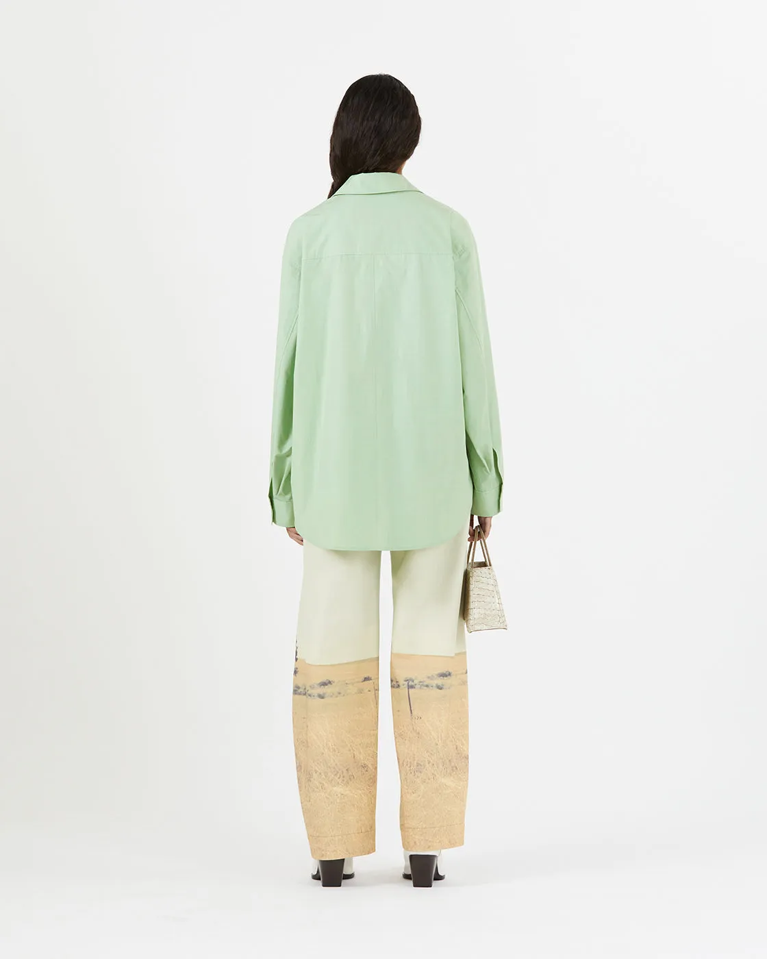 Caprice Shirt Organic Cotton Mint