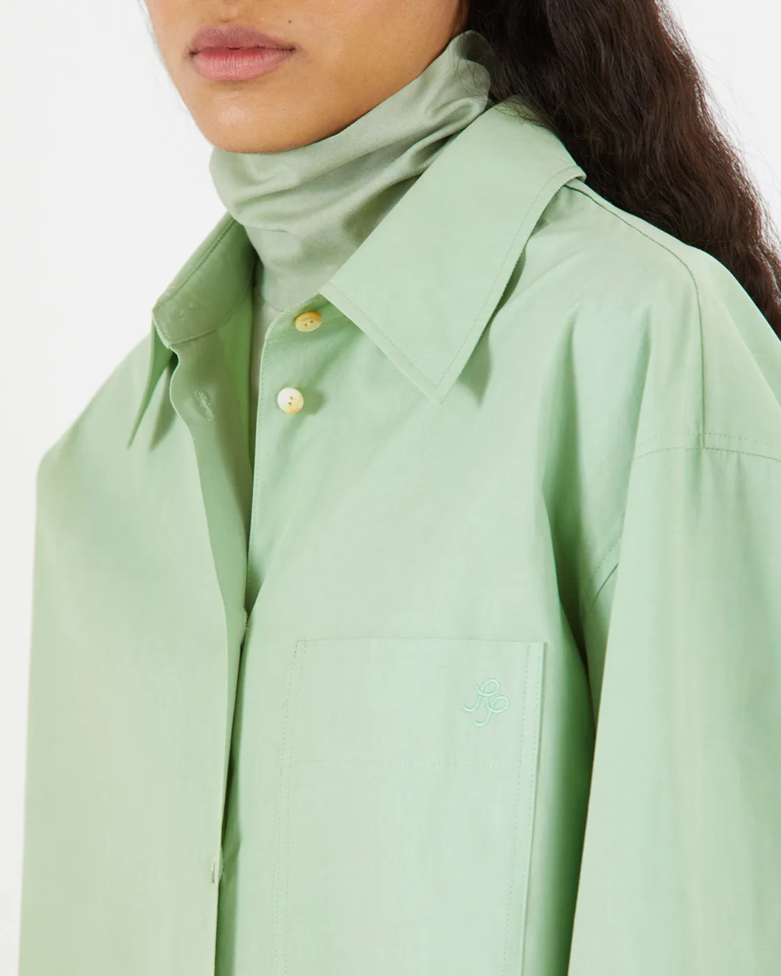 Caprice Shirt Organic Cotton Mint