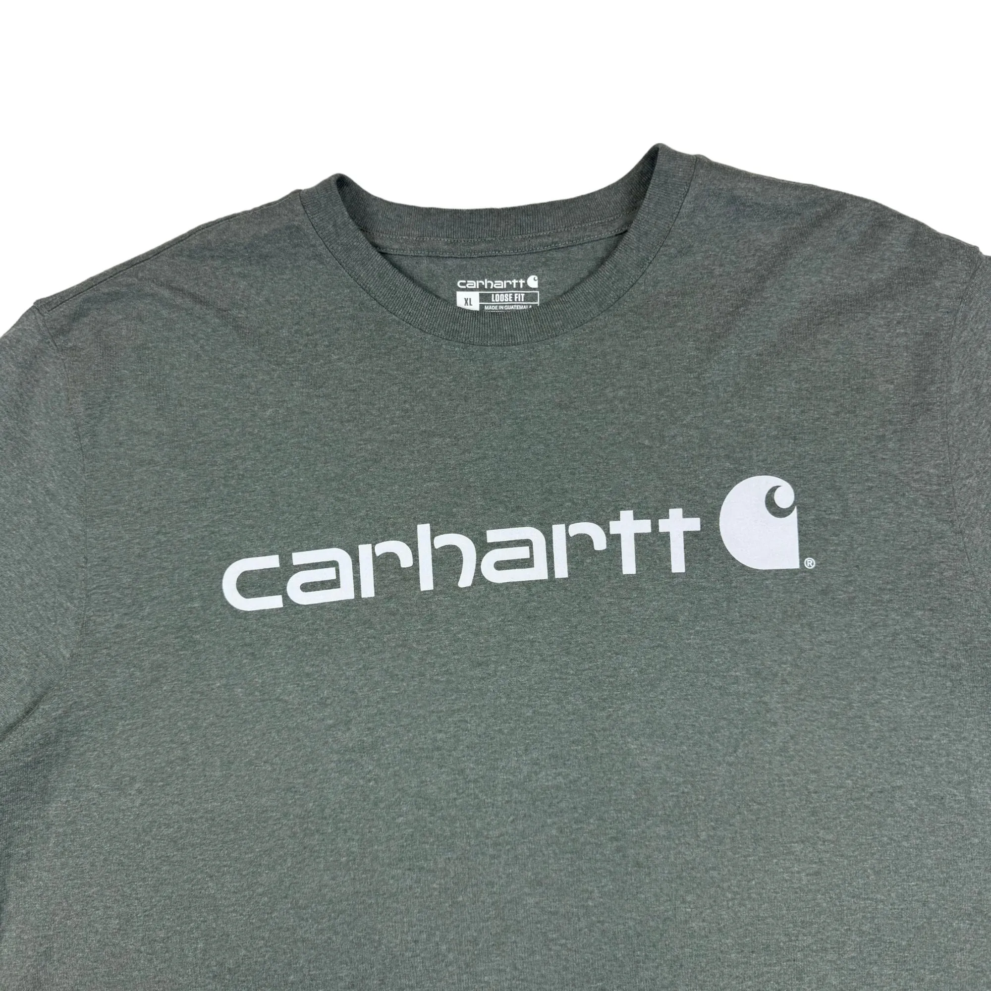 Carhartt Spell Out Logo Loose Fit T-shirt Grey