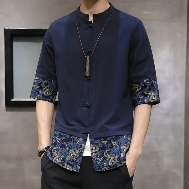 Clean jade button down shirt