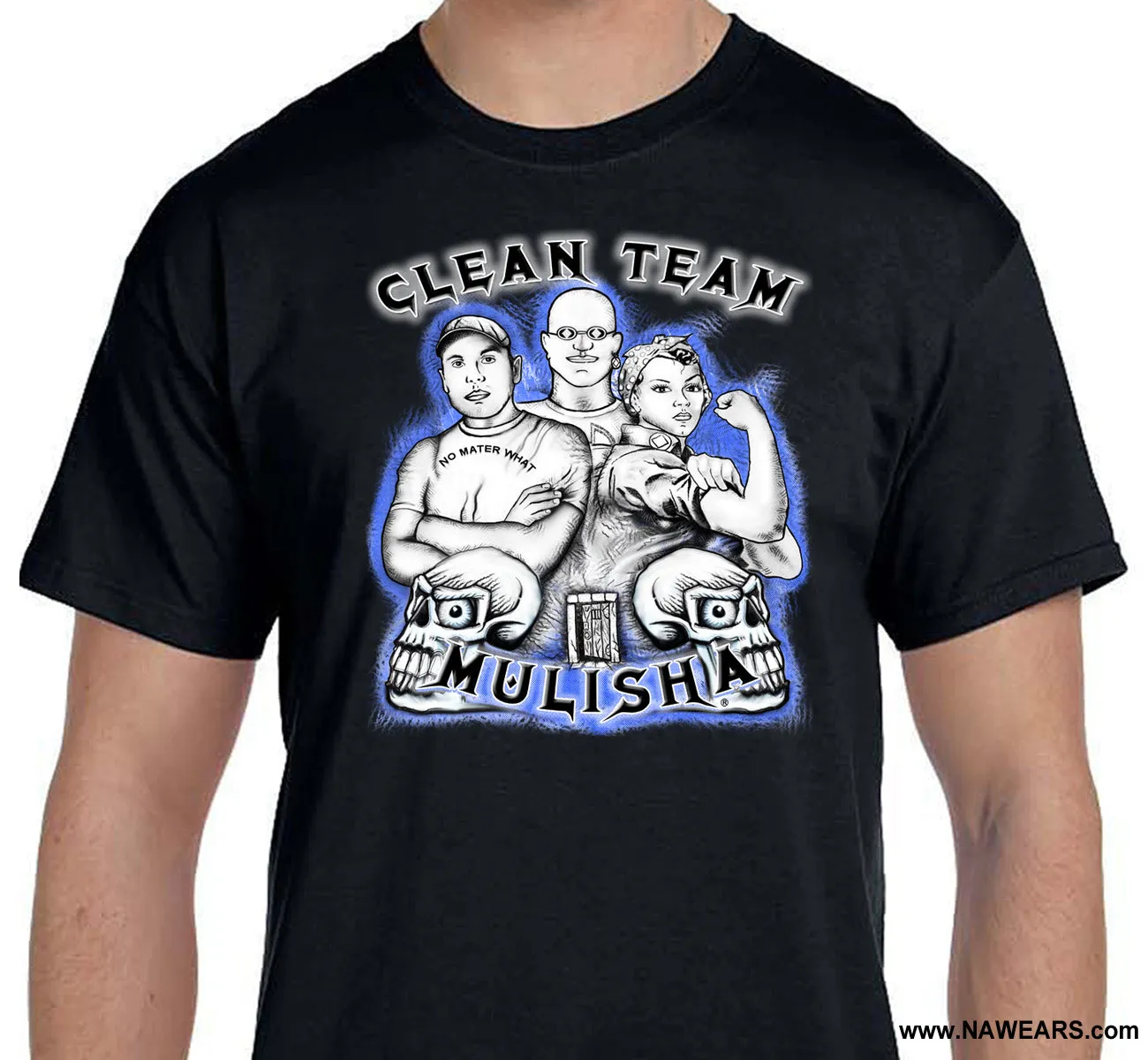 Clean Team Mulisha  dtg Tee