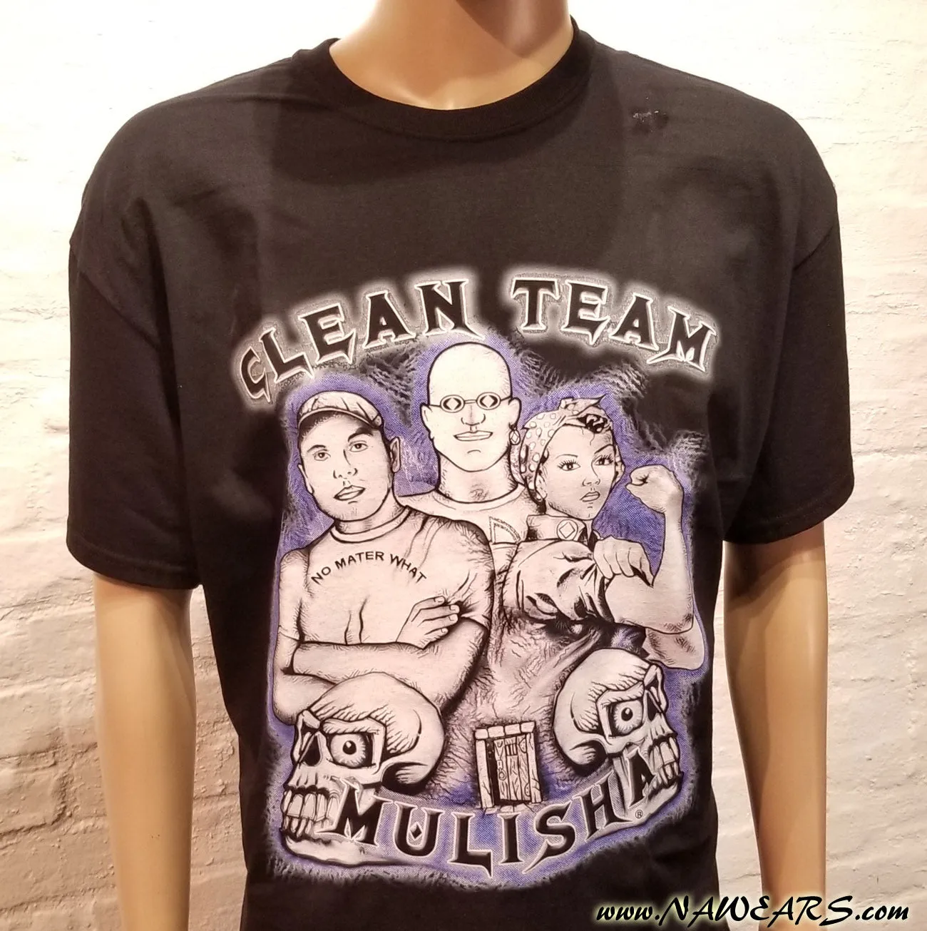 Clean Team Mulisha  dtg Tee