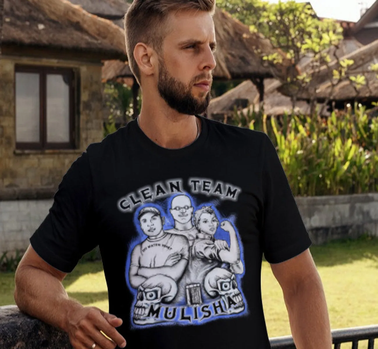 Clean Team Mulisha  dtg Tee