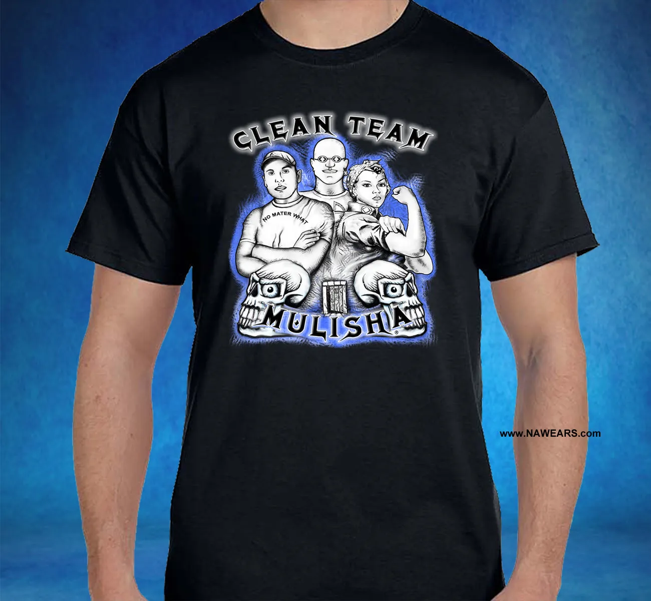 Clean Team Mulisha  dtg Tee