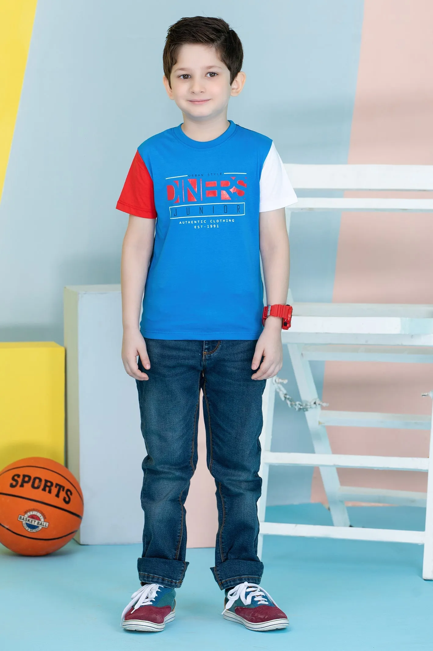 Color Block T-Shirt