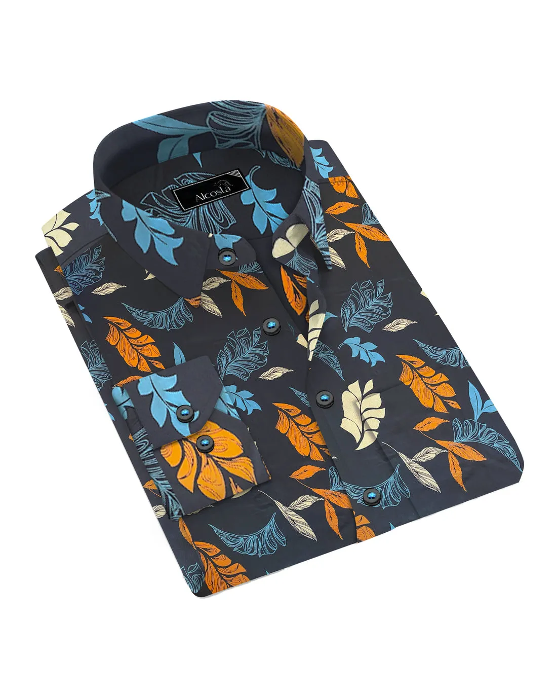 Combo of 2 Check Shirt & Floral Print Shirt