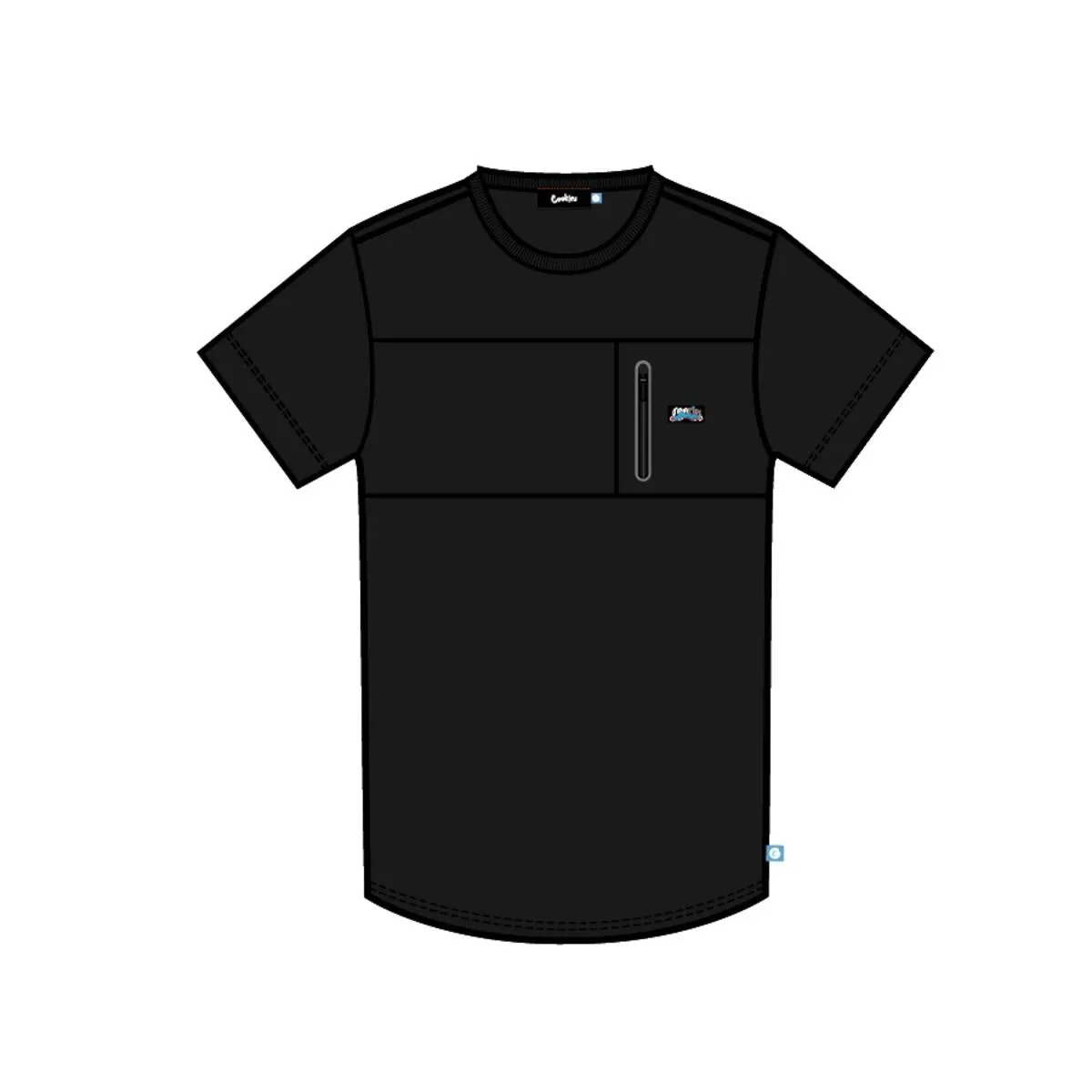 Cookies Upper Echelon Black Jersey Tee (1562K6443)