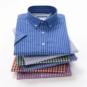 Cotton summer men's shirt