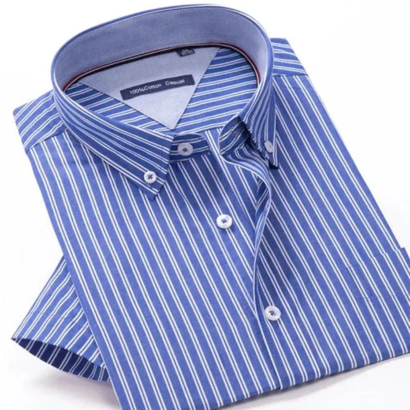 Cotton summer men's shirt