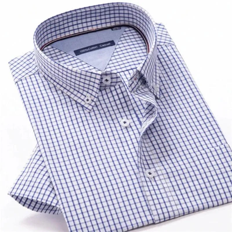 Cotton summer men's shirt