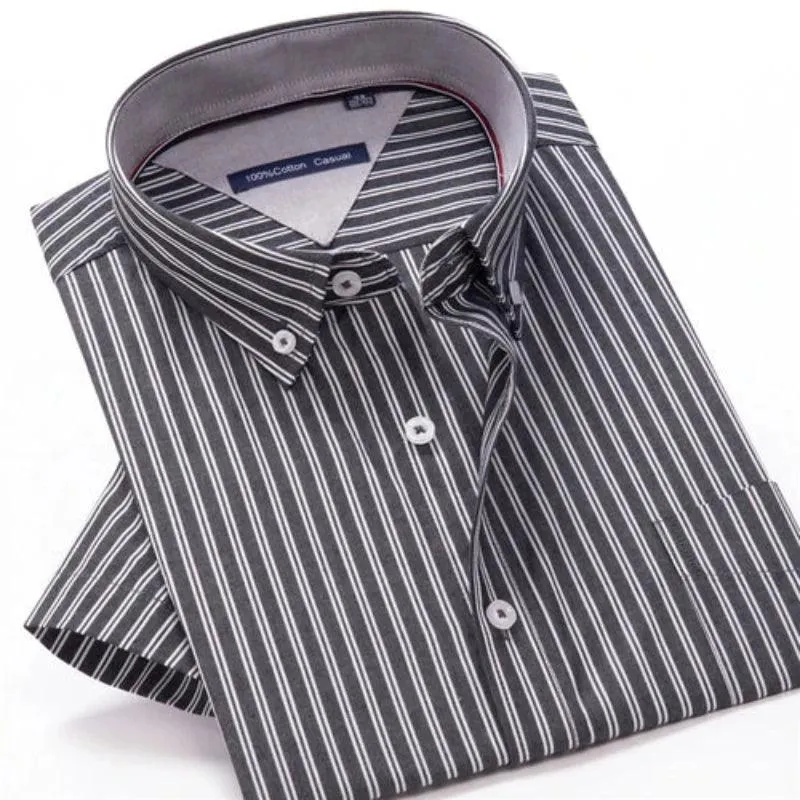 Cotton summer men's shirt