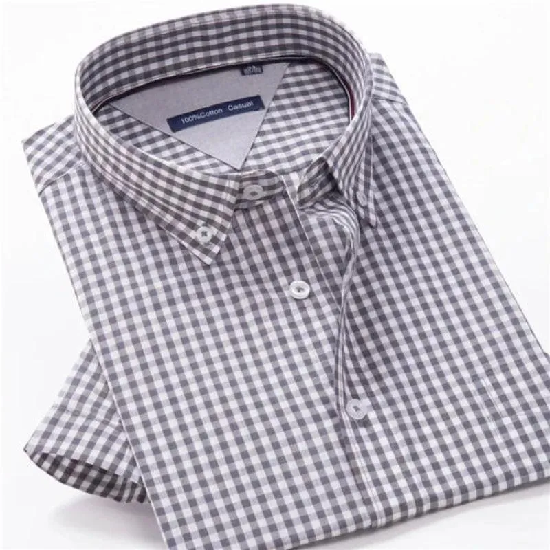 Cotton summer men's shirt