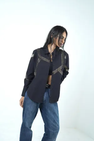 Crossroads Women's Shirt Black