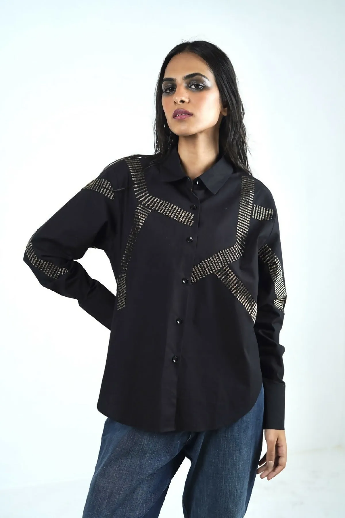 Crossroads Women's Shirt Black