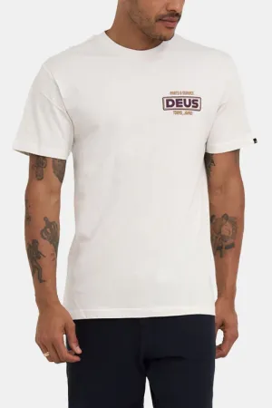 Deus Depot Organic Cotton T-shirt (Vintage White)