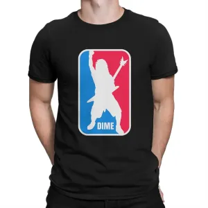 Dimebag Darrell Short Sleeve T Shirt O Neck Tops Gift Idea Men's T-Shirts Sport Logo Novelty Cotton Tees Sleeve Diamond Darrell