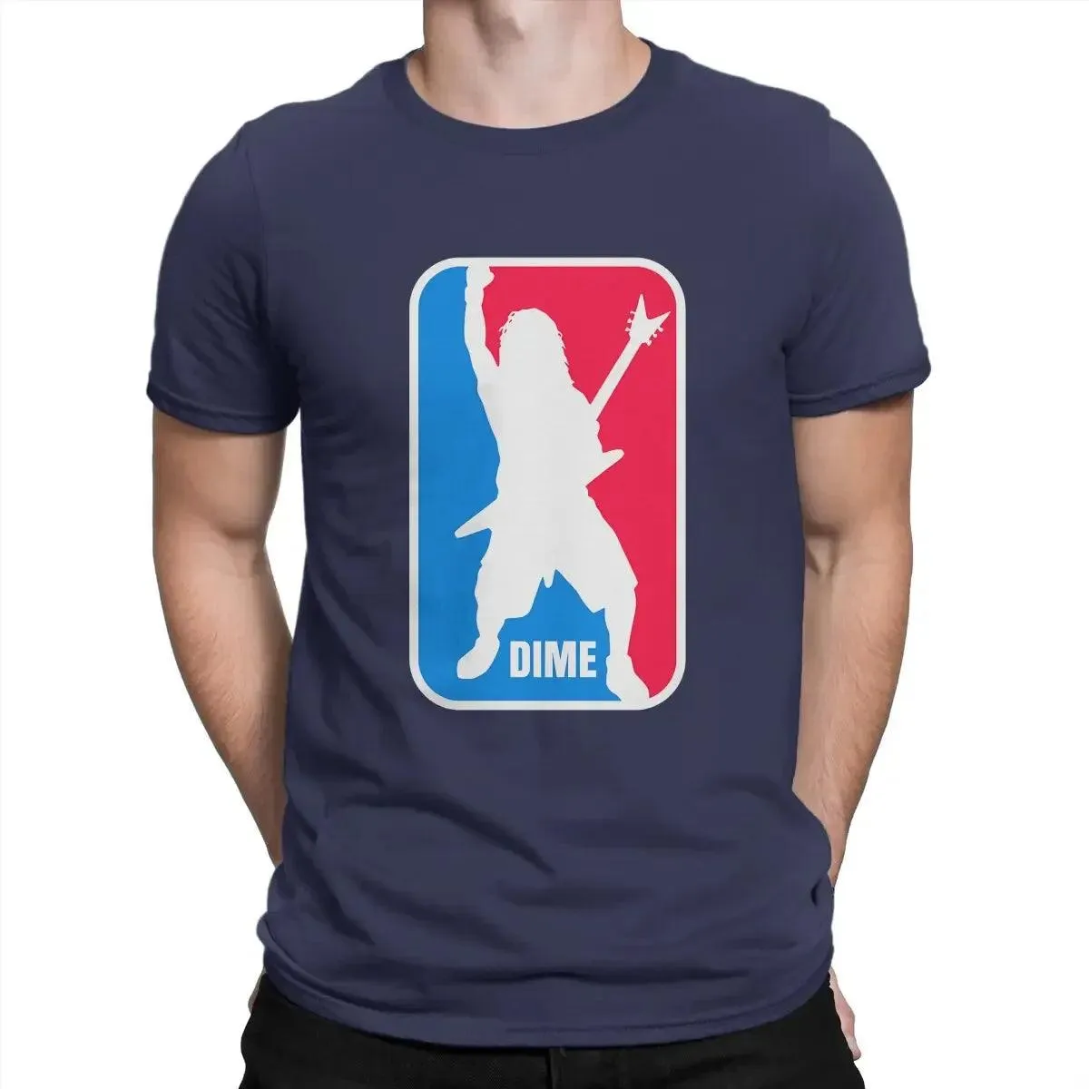 Dimebag Darrell Short Sleeve T Shirt O Neck Tops Gift Idea Men's T-Shirts Sport Logo Novelty Cotton Tees Sleeve Diamond Darrell