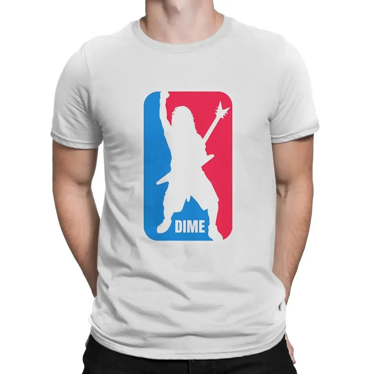 Dimebag Darrell Short Sleeve T Shirt O Neck Tops Gift Idea Men's T-Shirts Sport Logo Novelty Cotton Tees Sleeve Diamond Darrell