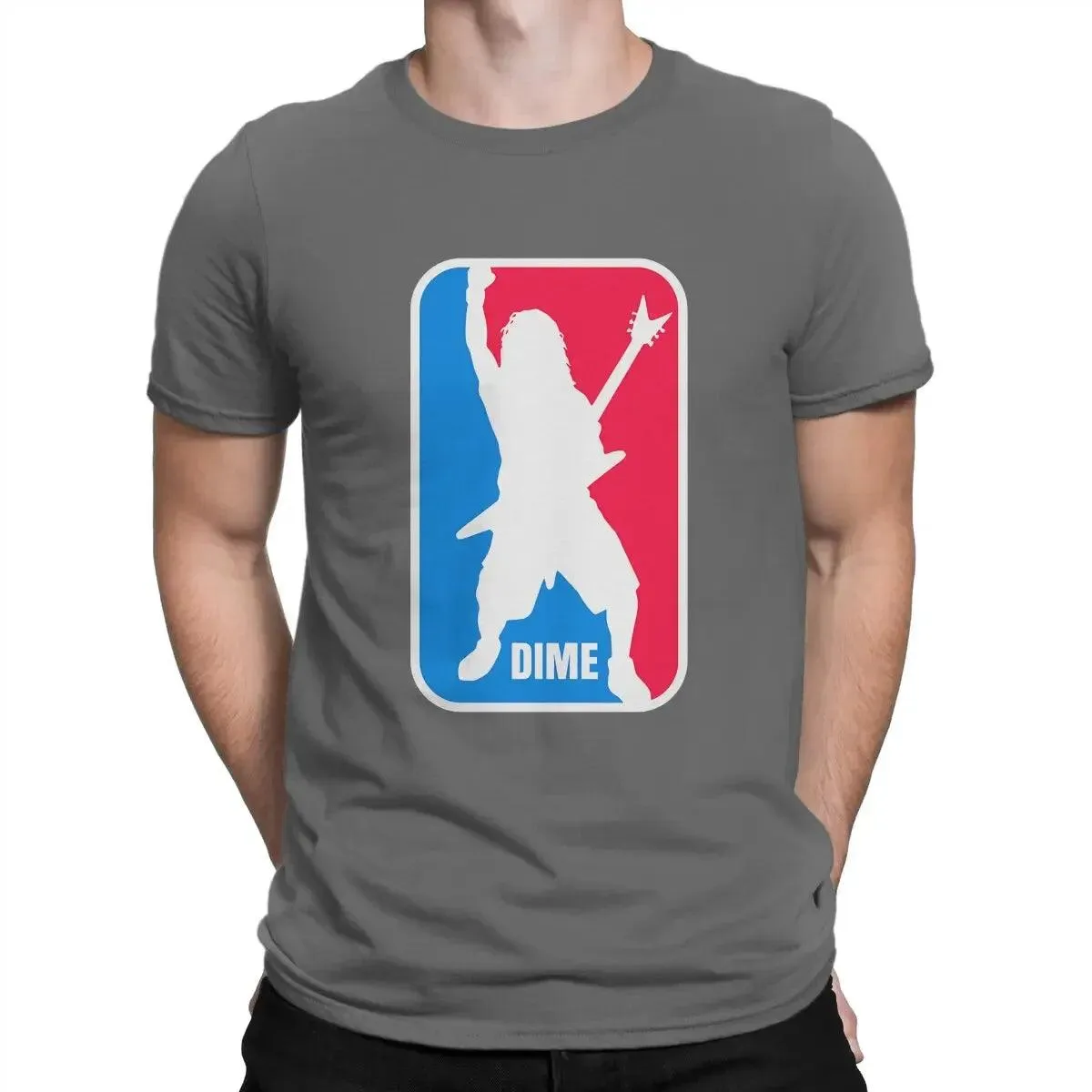 Dimebag Darrell Short Sleeve T Shirt O Neck Tops Gift Idea Men's T-Shirts Sport Logo Novelty Cotton Tees Sleeve Diamond Darrell