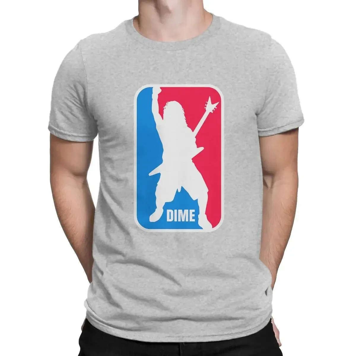 Dimebag Darrell Short Sleeve T Shirt O Neck Tops Gift Idea Men's T-Shirts Sport Logo Novelty Cotton Tees Sleeve Diamond Darrell