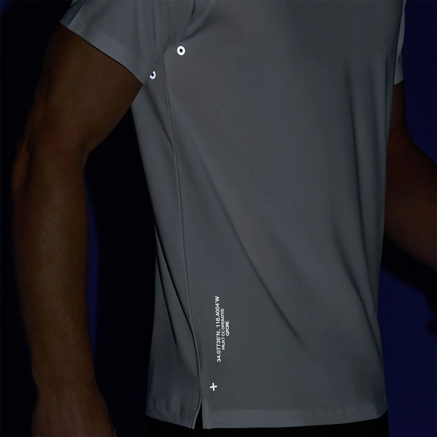 Essential Tech Jersey Ops Tee Snow - 2025