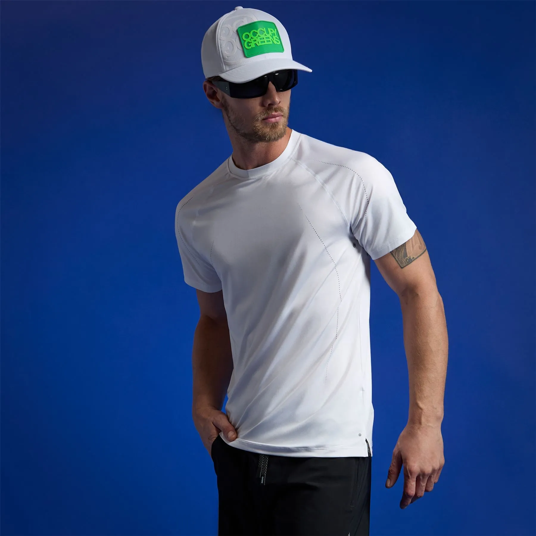 Essential Tech Jersey Ops Tee Snow - 2025