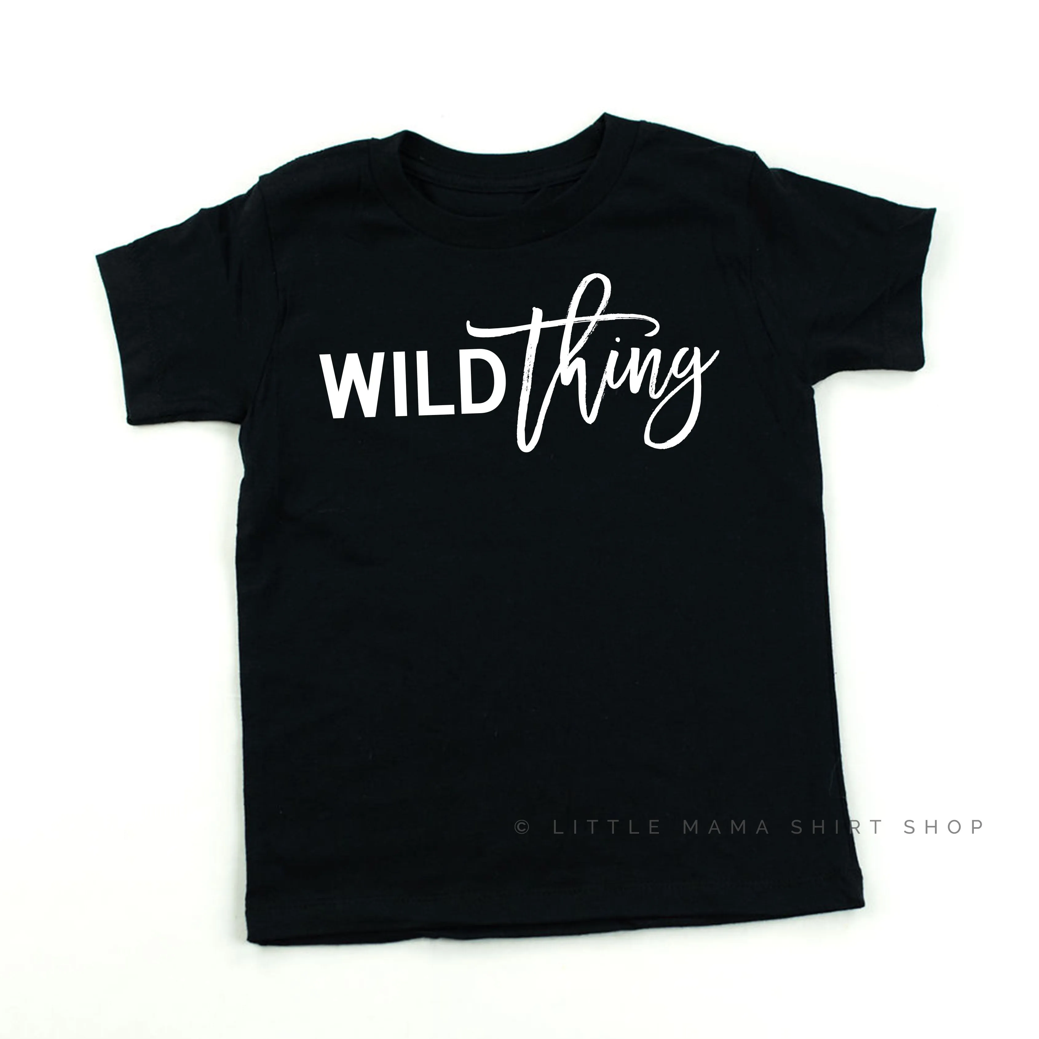 Find Me Where the Wild Things Are | Blush w/Black Adult   Black w/White Child | Set of 2 Shirts