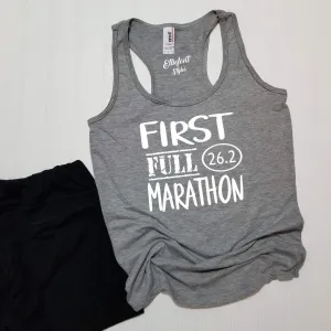 First Full Marathon 26.2 Race Shirt