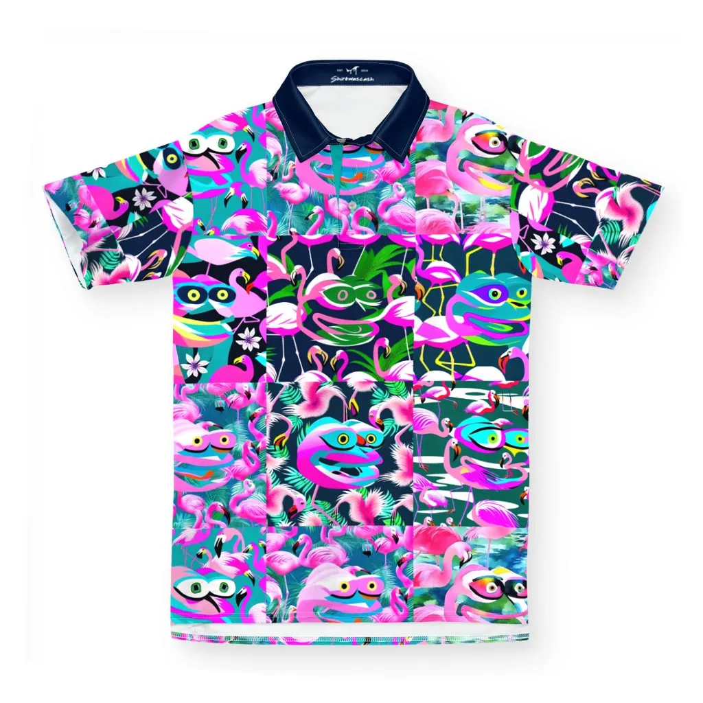 Flamingo Pepe Polo Shirt