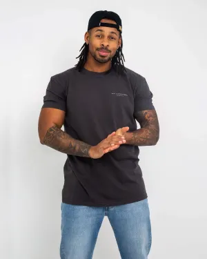 Golden T-Shirt in Faded Black