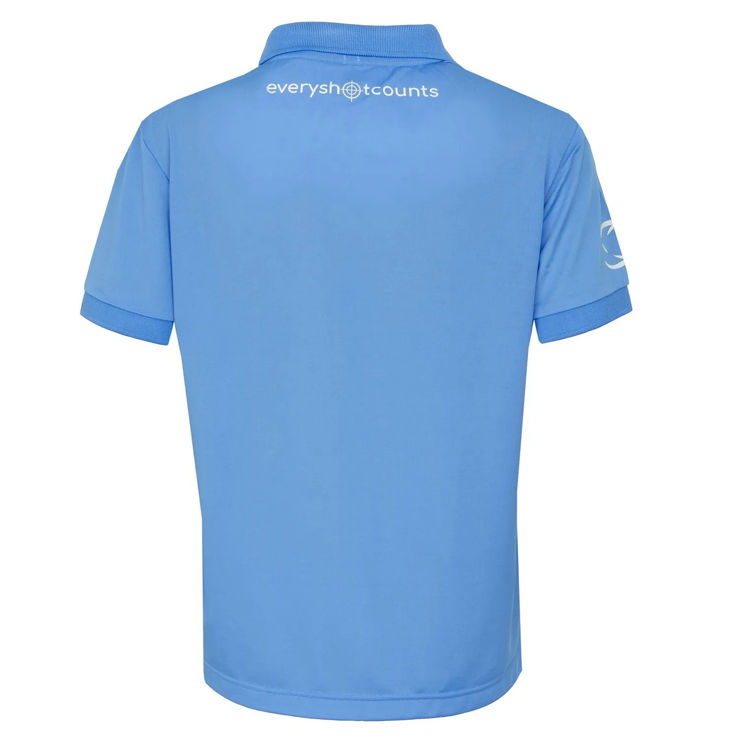 Golf Polo Shirt - Blue Boys , Gianni Striped