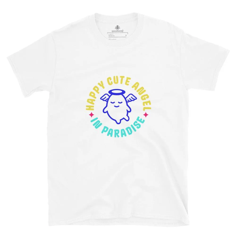 Happy Cute Angel | Unisex Soft Style T-Shirt
