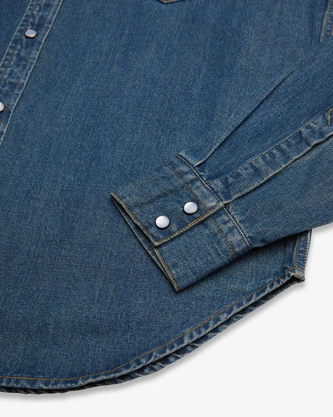 Harrier Denim Shirt - Bleach Wash