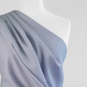 Helsinki - Blue Mist Lyocell  Fabric Woven Twill Fabric Sample